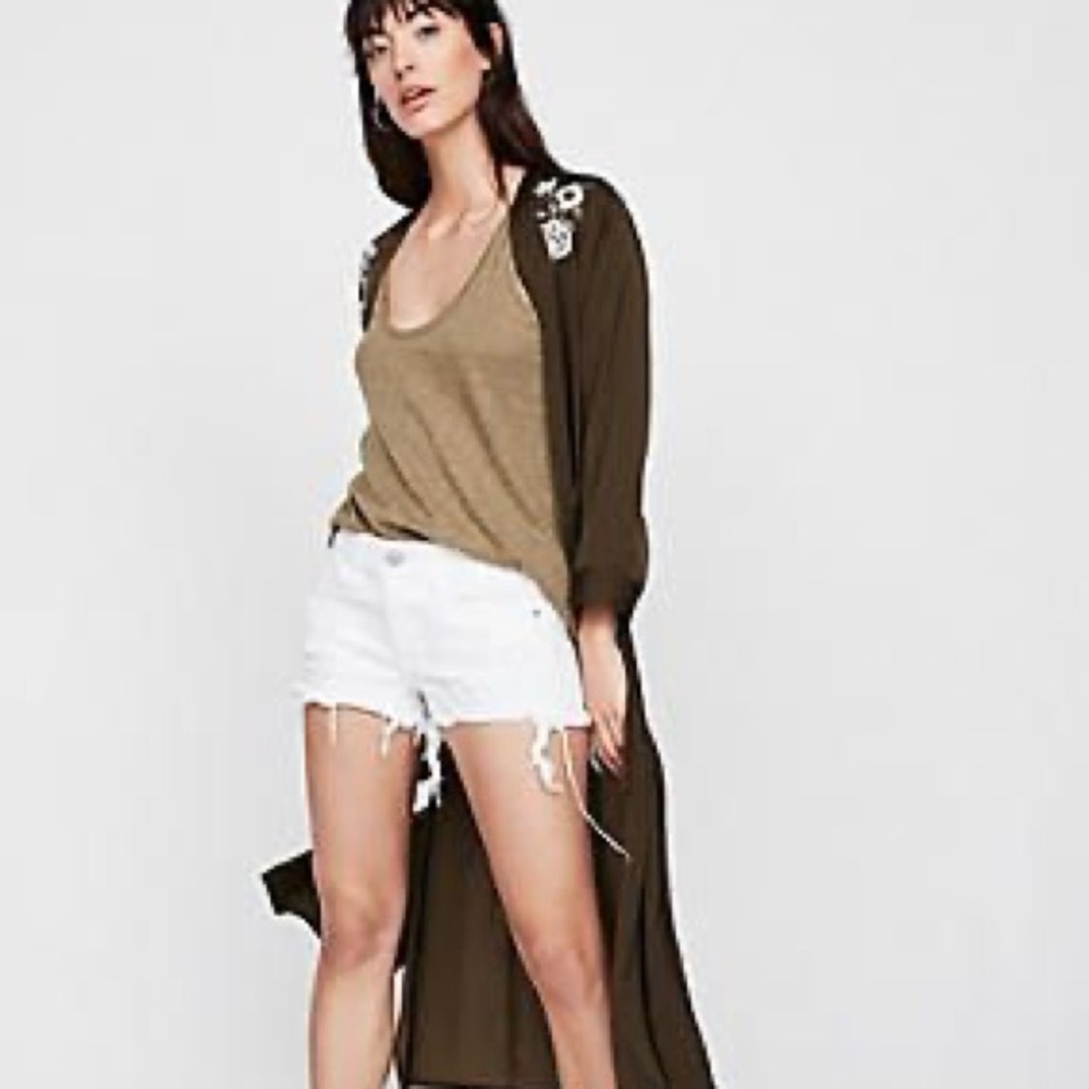 Express White Shorts